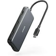thumbnail image 1 of Anker 8-in-1 USB C Hub Adapter with 100W Power Delivery,4K 60Hz HDMI,Ethernet Port,SD Card Reader, 1 of 7