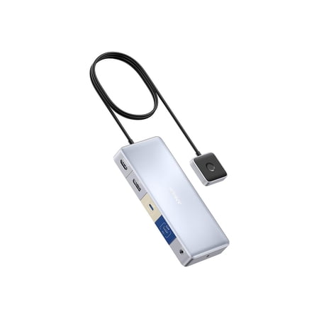 Anker 554 - KVM switch - USB-C docking station - 2 x KVM port(s) - 1 local user - desktop