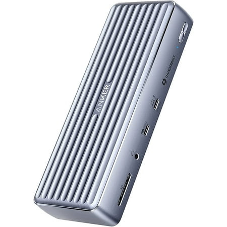 Anker Apex 12-in-1 Thunderbolt 4 Dock, Max 90W Charging for Laptop, Single 8K, Triple 4K Display, Docking Station for Thunderbolt 4 Laptops