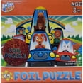 thumbnail image 1 of Anker Art Animals Driving Cars Foil Puzzle 24 Pieces, 1 of 1