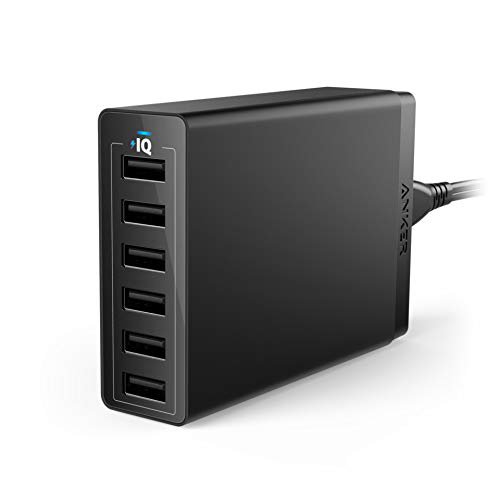 Anker Charger, 60W 6 Port Charging Station, PowerPort 6 Multi USB