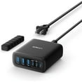 thumbnail image 1 of Anker Desktop Charger, Fast Charging USB C Charger, 112W Max 6-Port Charging Station, 1 of 7