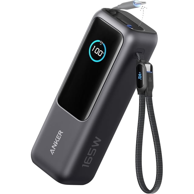 Anker Laptop Power Bank, 25,000mAh Portable Charger with Triple 100W ...