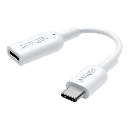 Anker USB-C to Lightning Female audio adapter - White