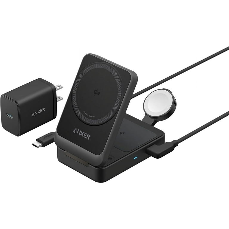 Amazon.co.jp: Anker MagGo Wireless Charging Station (3-in-1