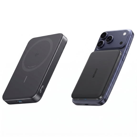Anker MagGo Power Bank (10K, Slim) + Anker Nano Power Bank (5K, MagGo, Slim)