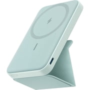 Anker 622 Magnetic Battery MagGo, 5,000mAh Foldable Magnetic Wireless Portable Charger with Stand and USB-C Port On The Side, Magsafe-Compatible for iPhone 16/15/14/13 Series