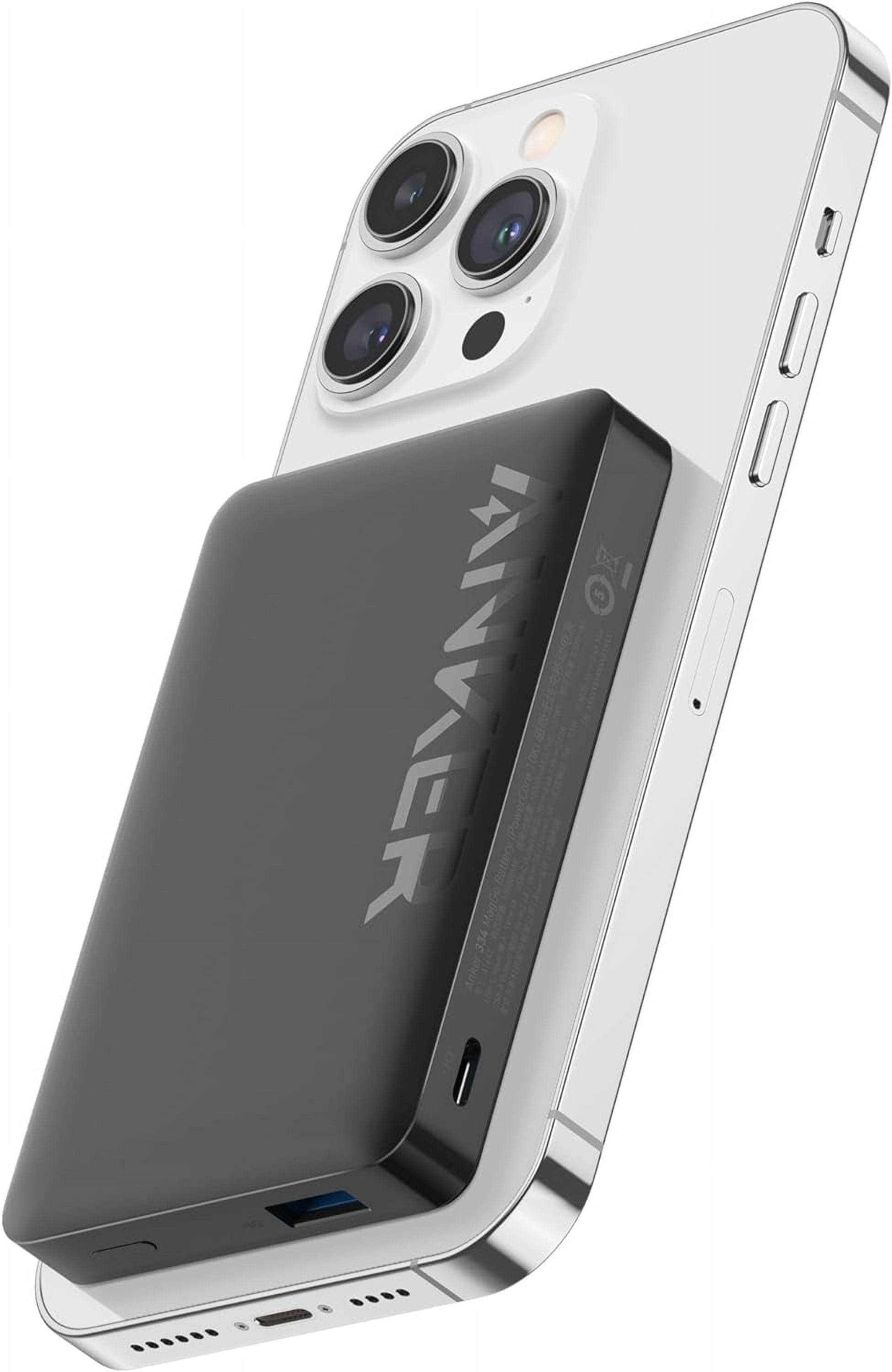 Anker Magnetic Portable Charger, 10,000mAh Power Bank, Wireless iPhone  Charger, Slim Design - Walmart.com
