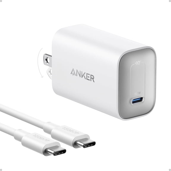 Anker Nano Charger, 100W Foldable MacBook Charger