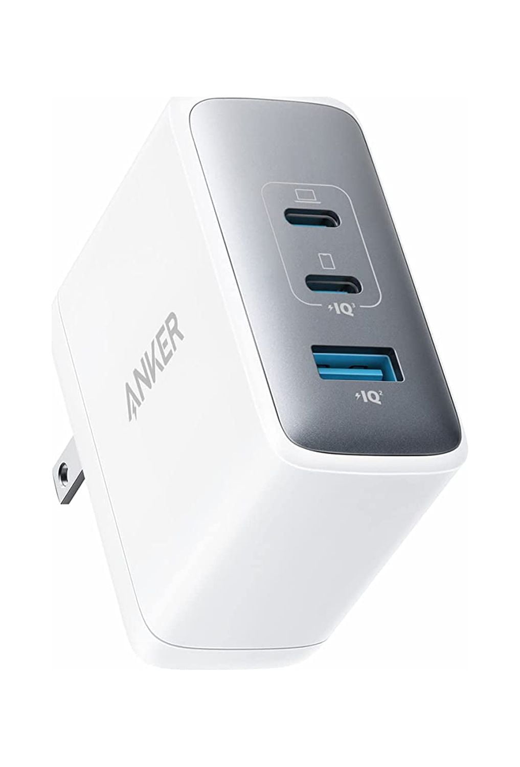 Anker Nano II 100W USB C Charger 3-Port Adapter for MacBook Pro/Galaxy S22/iPhone 13,White Anker Nano II 100W USB C Charger 3-Port Adapter for MacBook Pro/Galaxy S22/iPhone 13,White