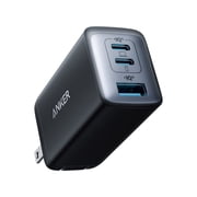 Anker Charger, 65W 3-Port Fast Compact Foldable USB C Charger Block Compatible for MacBook Pro/Air, iPad Pro, Galaxy S20, Dell XPS 13, Note 20/10+, iPhone 17 Series, Steam Deck, and More