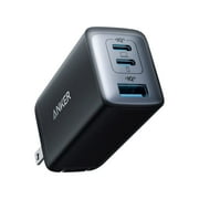 Anker Nano II USB C Charger,735 Charger GaN II Foldable Wall Charger, 65W PPS 3-Port Fast Charging