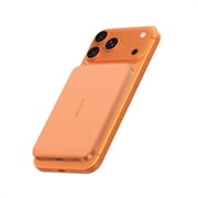 Anker Nano Magnetic Power Bank, 5,000mAh Qi2-Certified 15W Portable Charger, Ultra-Slim Wireless Battery Pack with Ergonomic Design, Compact for Travel, Compatible for iPhone 17 / 16 Series and More