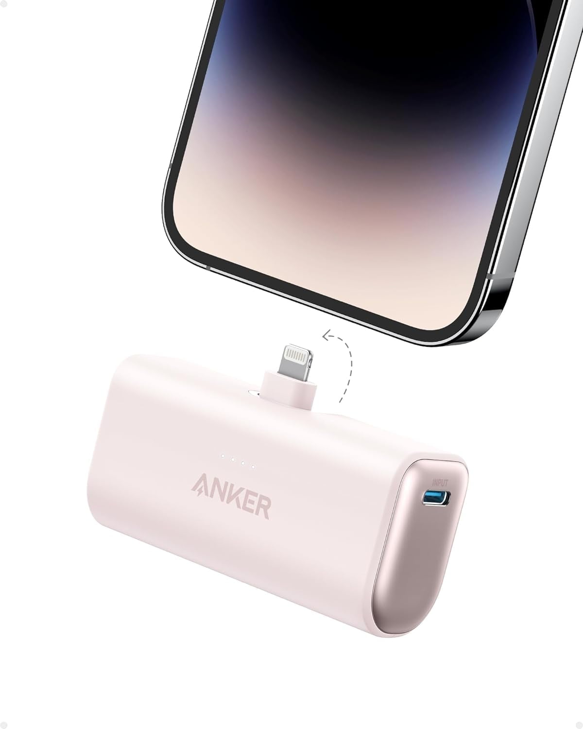 Portable Charger with Built-In Lightning Connector, MFi Certified