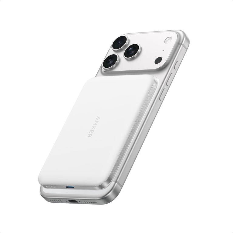 Anker, Power Bank, 5,000mAh, Ultra-Slim Wireless Magnetic Charger