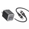 thumbnail image 1 of Anker Nano USB-C GaN Charger (30W, PIQ 3.0, Foldable Plug, PPS) + Anker Nano USB-C to USB-C Cable (6 ft, 240W), 1 of 4