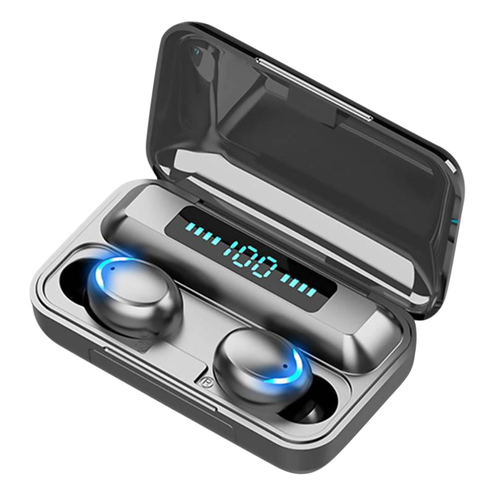 by Anker P20i True Wireless Earbuds, 10mm Drivers with Big Bass, Bluetooth 5.3, 30H Long Playtime, Water-Resistant, 2 Mics for AI Clear Calls, 22 Preset EQs, Customization,Black