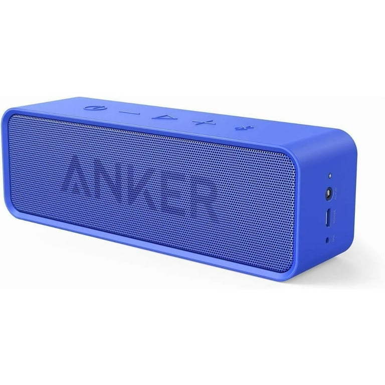 Anker SoundCore Portable Bluetooth Speaker, Blue, New - Walmart.com
