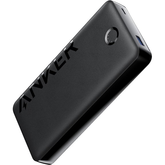 Anker Portable Charger, 20,000mAh Power Bank, Battery Pack with 2-Port, 15W High-Speed Charging for iPhone 15/15 Plus/15 Pro/15 Pro Max, 14/13/12 Series, Samsung Galaxy, and More (Black)