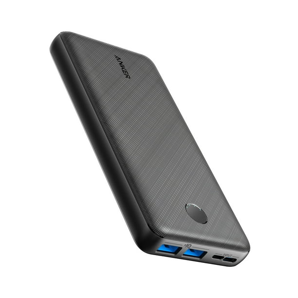 Anker 20000mAh PowerCore, Dual-Port USB & Micro USB-C