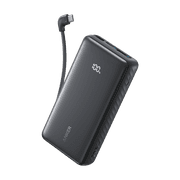 Anker Power Bank 20,000mAh, 22.5W, Built-In USB-C Cable