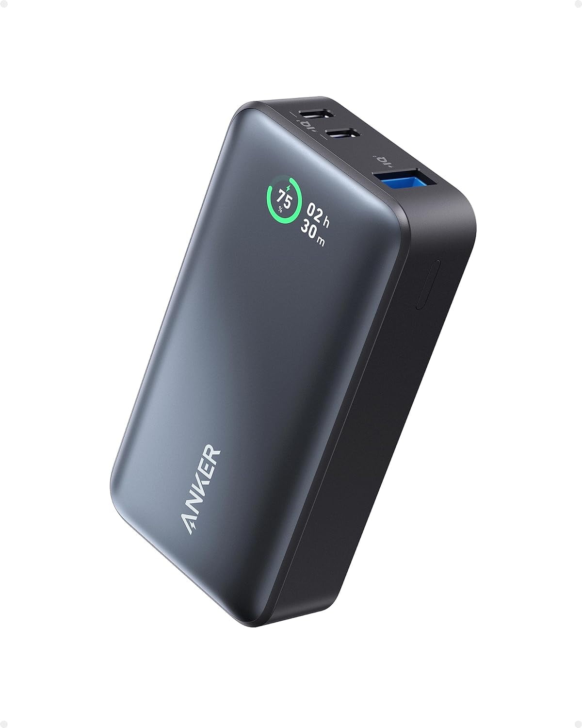 Anker Power Bank, Power IQ 3.0 Portable Charger with PD 30W Anker Power Bank, Power IQ 3.0 Portable Charger with PD 30W