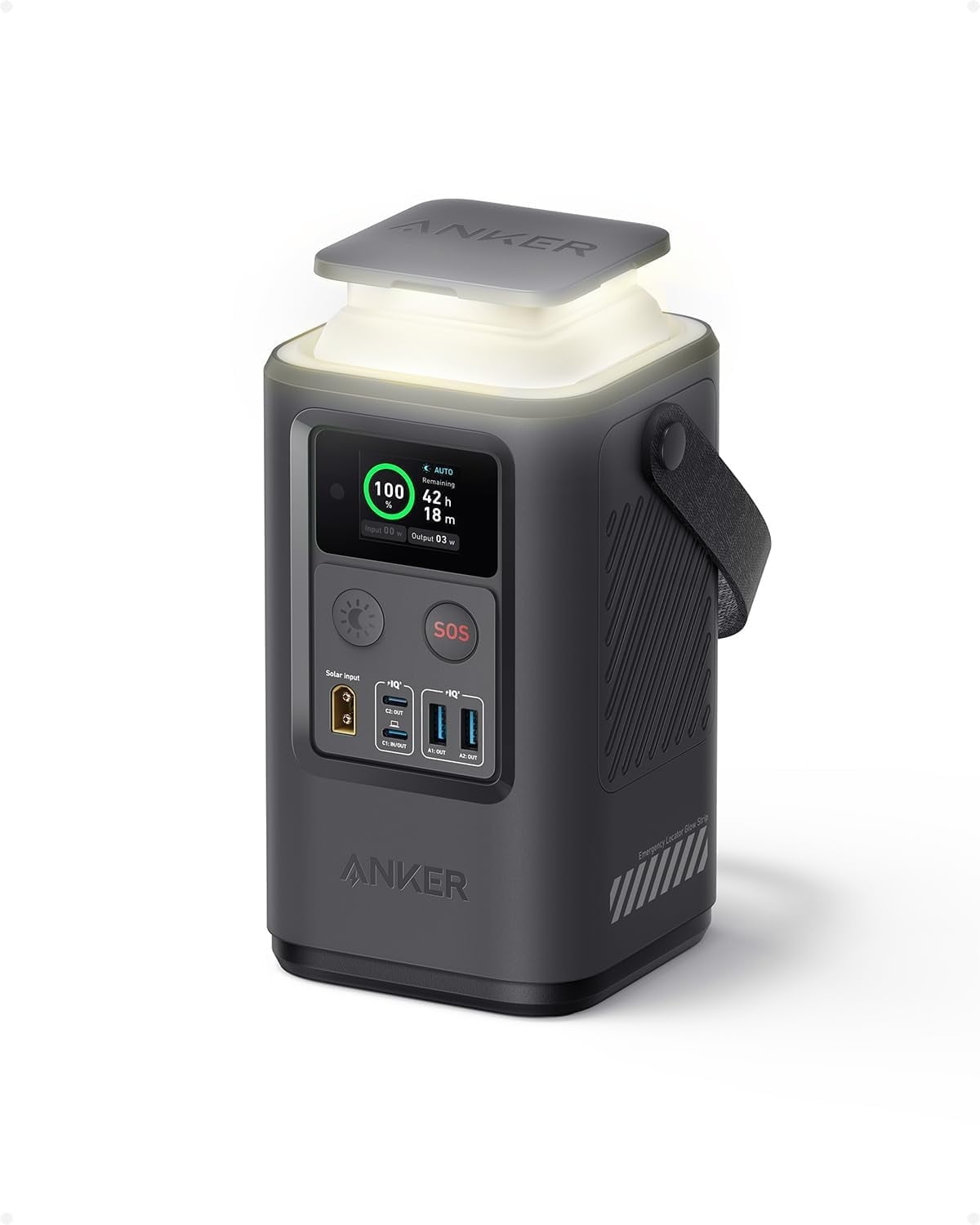 Anker Power Bank（12000mAh） + Charge base Anker 548 Power Bank - The Ultimate Camping Power Bank with