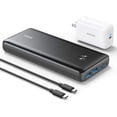 thumbnail image 1 of Anker PowerCore III Elite 25600 87W Portable Charger with 65W PD, Power Delivery Power Bank Bundle for Laptops, Smartphones, 1 of 7
