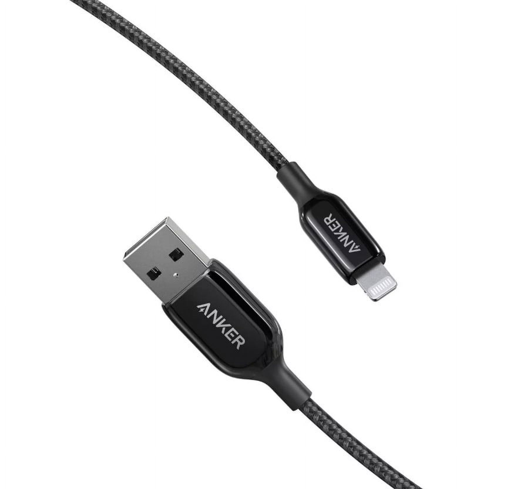 Anker PowerLine + III 6ft Lightning Cable, Black