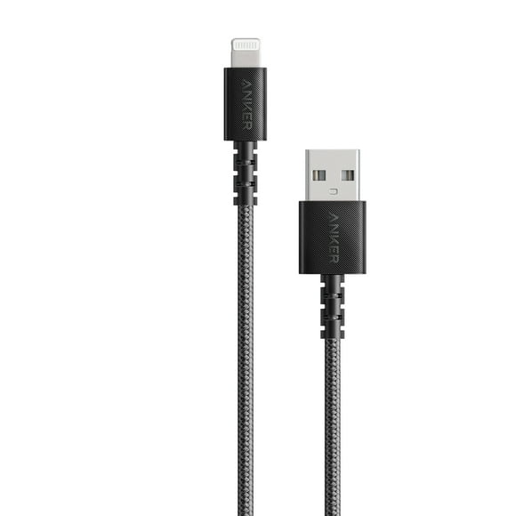 Anker PowerLine Select+ USB-A to Lightning Cable, 6 ft, Black