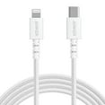 thumbnail image 1 of Anker PowerLine Select + USB-C Cable with Lightning Connector 6ft, Apple MFi Certified - White, 1 of 14