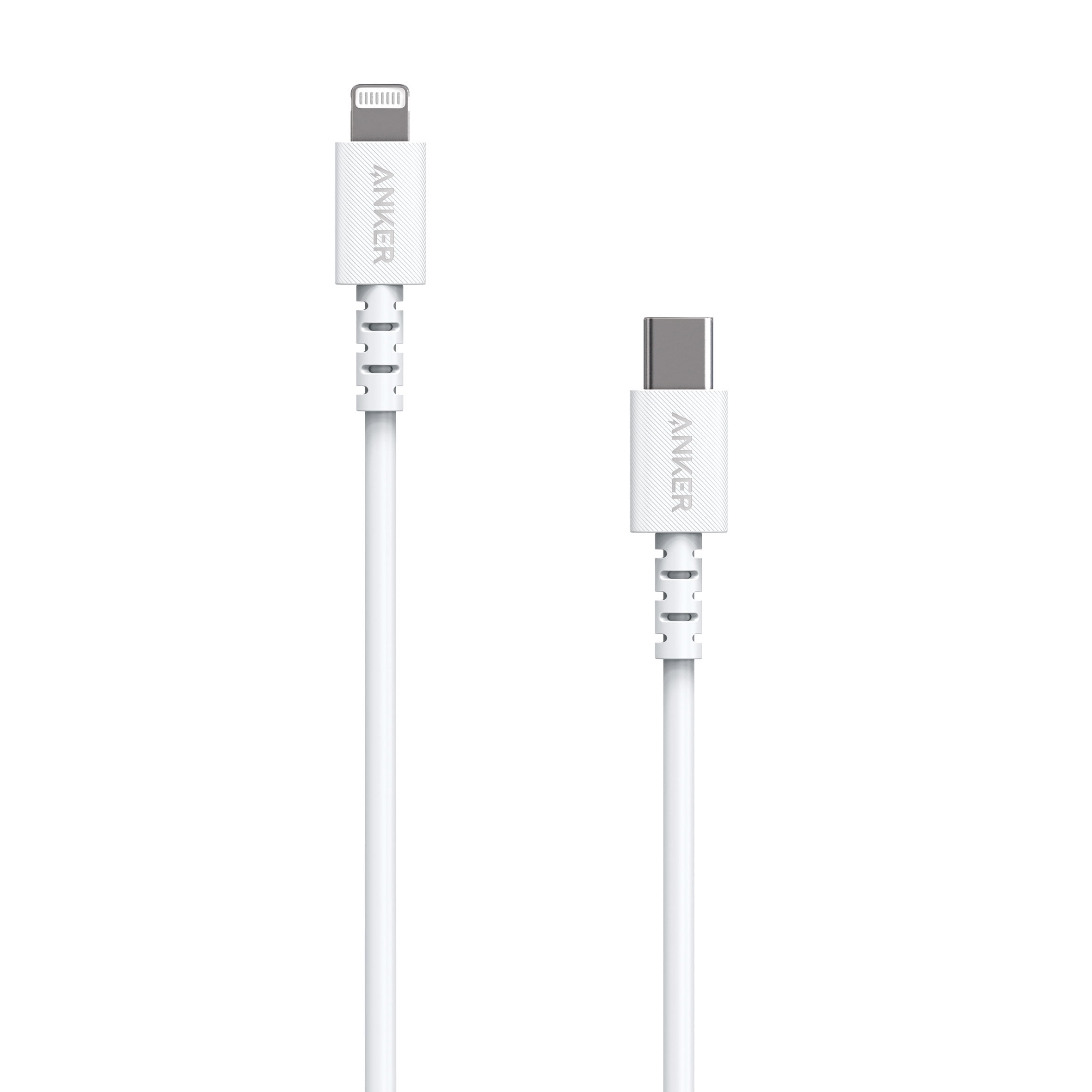 Anker PowerLine Select USB-C to Lightning Cable White (3ft)