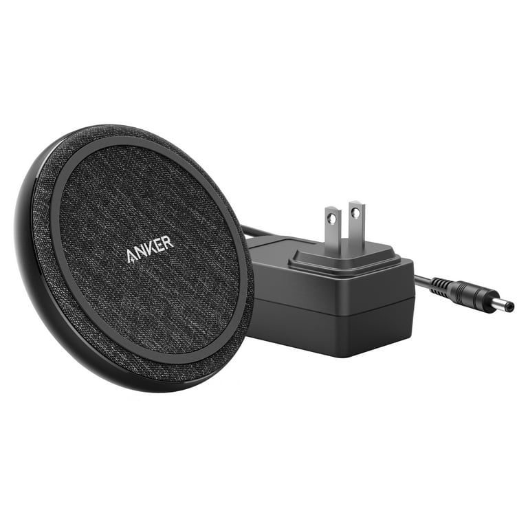 Anker PowerWave II Pad 15W, Wireless Qi Charger, Silicone Fabric