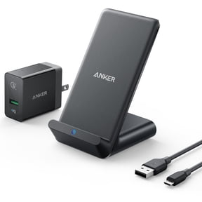 Anker PowerWave Stand with Charger, Black