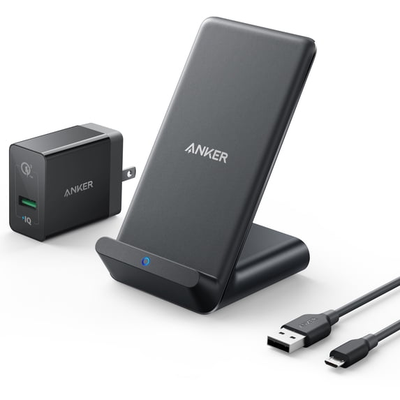 Anker PowerWave Stand with Charger, Black