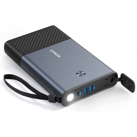 Anker Powerhouse 90, 87.6Wh Portable Charger with 100W AC Outlet/45W USB-C Power Delivery Port, Portable Power Bank for iPhone, Samsung Galaxy, iPad, MacBook, and More