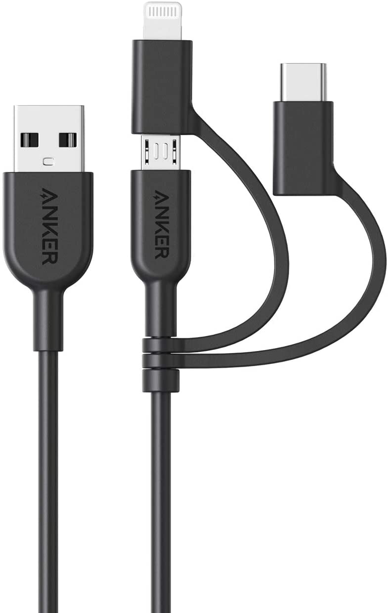 MyTech 6' Micro USB, Lightning 2-in-1 Cable, Black/Red MT-CT1024BR-P2 -  Advance Auto Parts