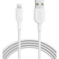 thumbnail image 1 of Anker Powerline II Lightning Cable 6ft Data Sync Charging for iPhon, MFi Certified |White, 1 of 6