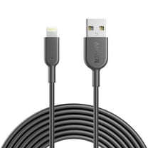 Anker Powerline II Lightning Cable for iPhone, 10ft./10', Durable, MFi Certified for iPhone and iPad, Gray