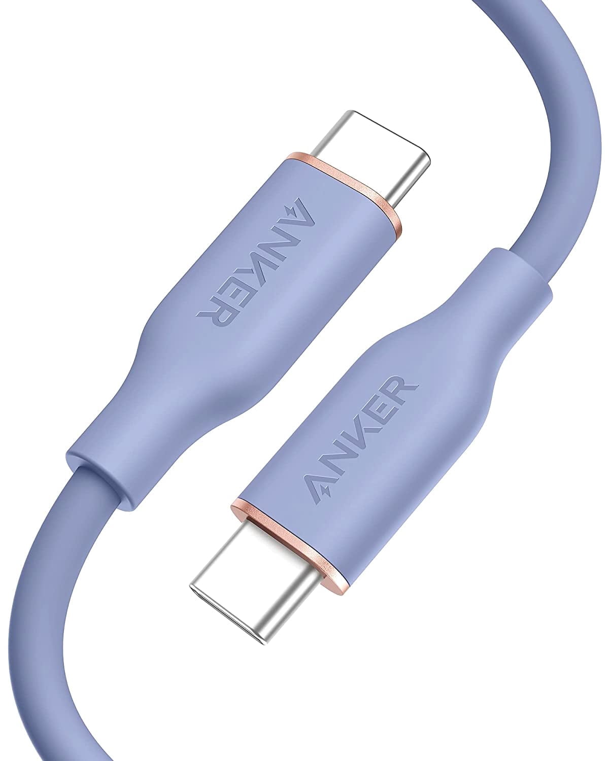 Anker PowerLine III Flow USB-C to USB-C Cable, 100W Charging, 3ft