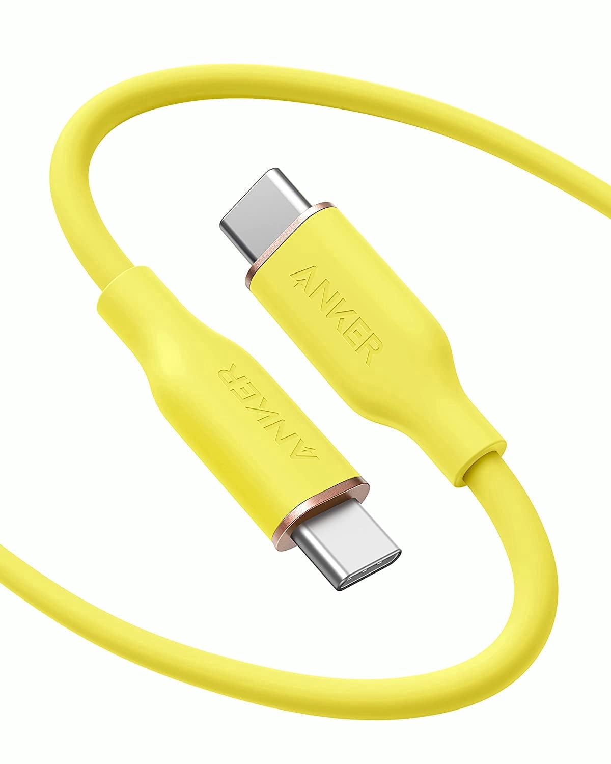 SHURE シュア MV6 + Anker PowerLine III Flow Anker Powerline III Flow USB C Fast PD Charging Cable 3/6ft Silica