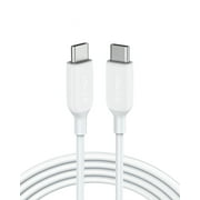 Anker Powerline III USB-C to USB-C Cable 2.0 (60W/10ft) , USB C Charger Cable for MacBook Pro, iPad, Samsung Galaxy, Pixel, and More