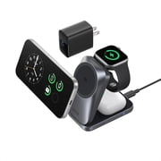 Anker Prime 3-in-1 Charging Station, AirCool Wireless Charger, Qi2 25W Certified Palm-Sized Foldable MagSafe Charger