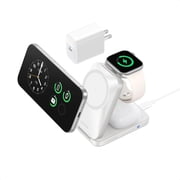 Anker Prime 3-in-1 Charging Station, AirCool Wireless Charger, Qi2 25W Certified Palm-Sized Foldable MagSafe Charger