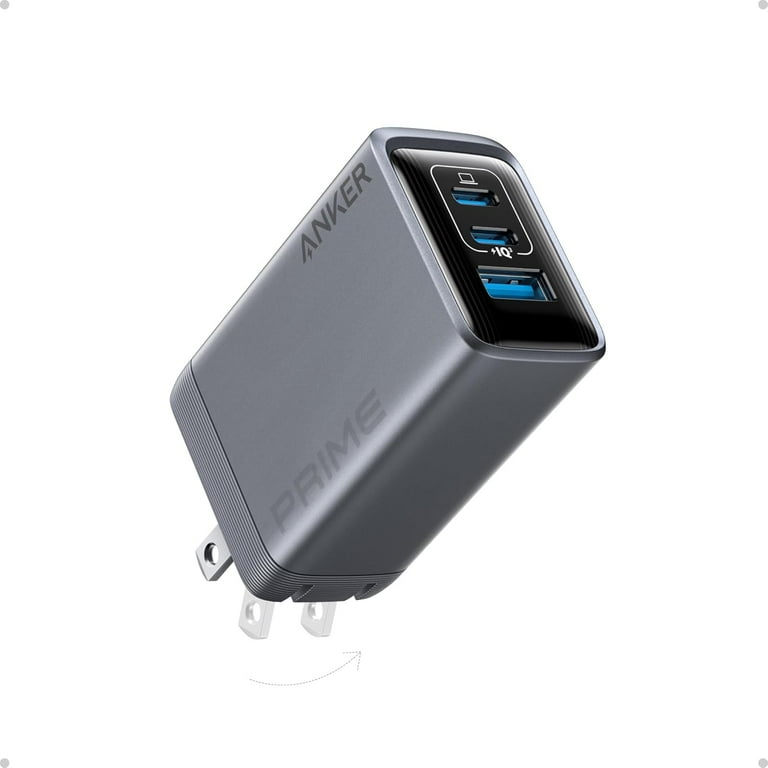 人気定番の C USB 100W Charger, Prime Anker Charger, USB GaN 3-Port スマホアクセサリー