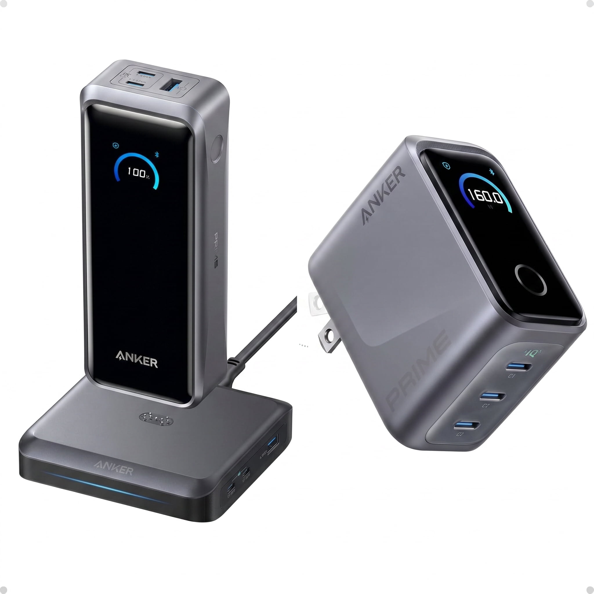 ★Anker Prime Power Bank (26K, 300W)★ Anker Prime Power Bank (26K, 300W) + Anker Prime Charger (160W, 3