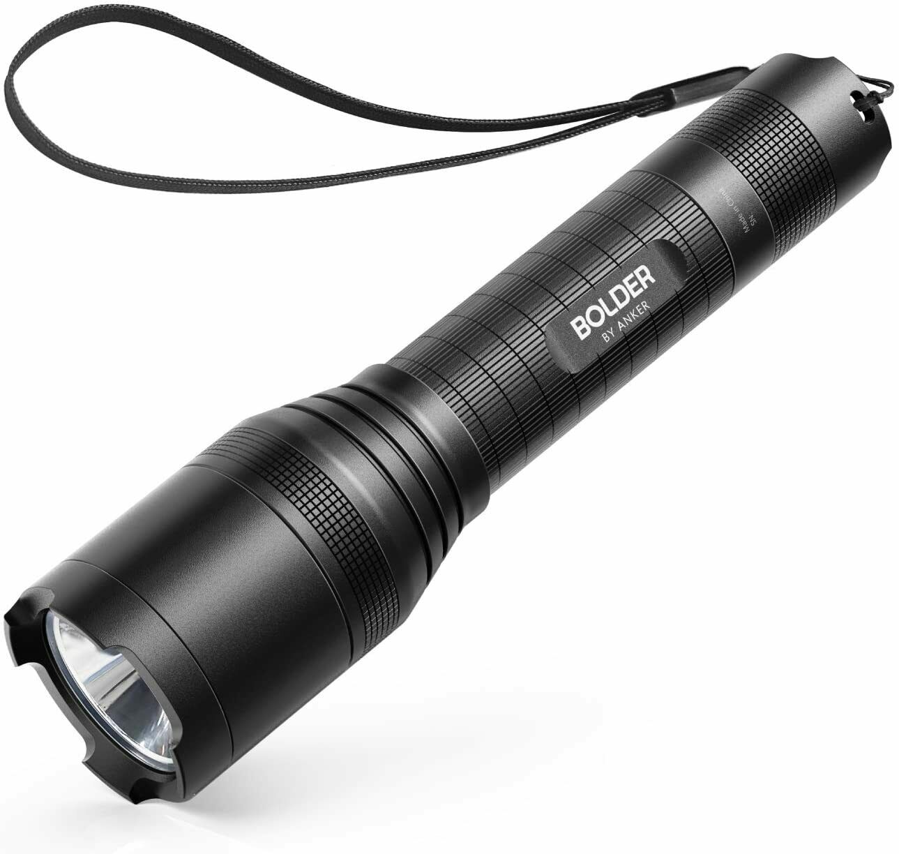 Anker Rechargeable Bolder LC90 LED Flashlight ,900 Lumen,Torch Zoomable,IPX5,5 Light Modes - image 1 of 6
