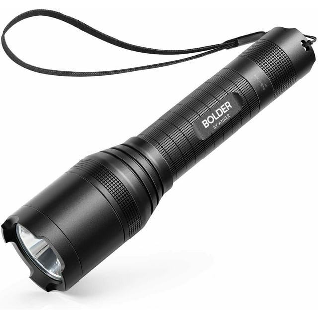 Anker Rechargeable Bolder LC90 LED Flashlight ,900 Lumen,Torch Zoomable,IPX5,5 Light Modes