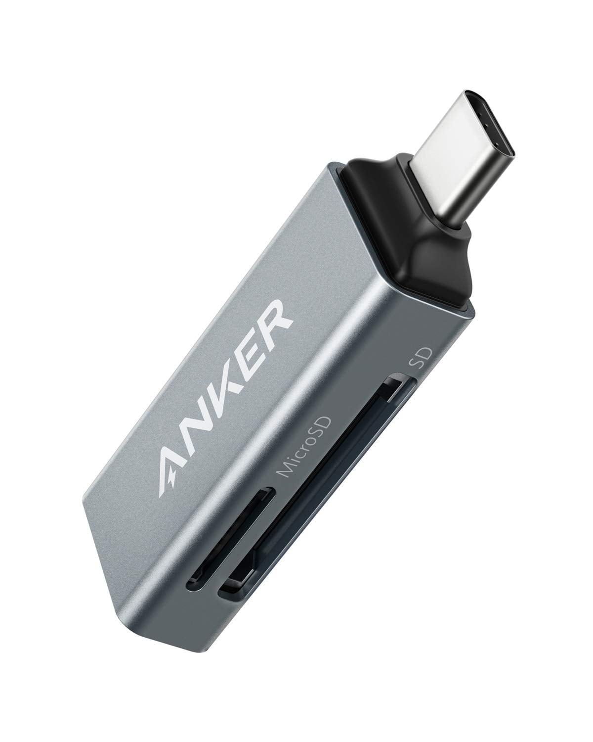 Anker SD Reader, 2-in-1 USB C Card Reader for SDXC, SDHC, SD, MMC, RS-MMC, Micro SDXC, Micro SD, Micro SDHC Card, Cards - Walmart.com