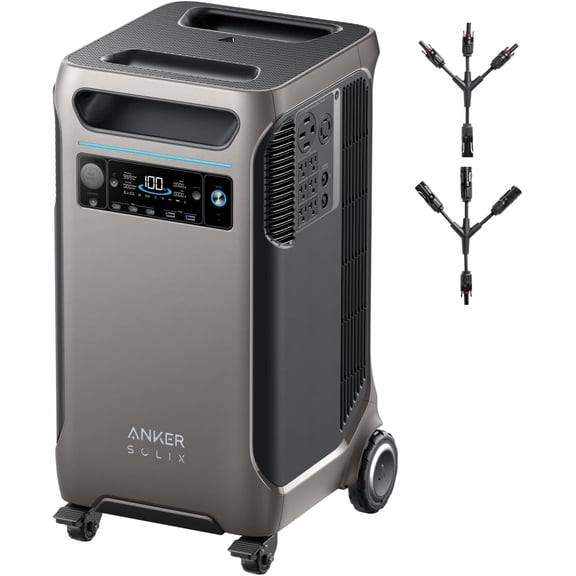 Anker SOLIX F3800 Whole-Home Backup Power Station(3.8kWh-58.8kWh) - Dark Gray